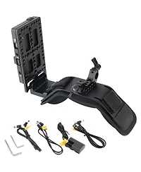 Camvate Shoulder Mount with V-Lock Power Splitter and 15mm Dual-Rod Clamp