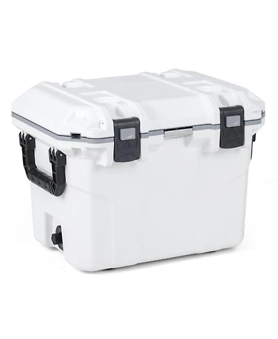 Gouun 53-Quart Ultra-Light Injection Molded Hard Ice Chest, Heavy-Duty Portable Cooler for Camping