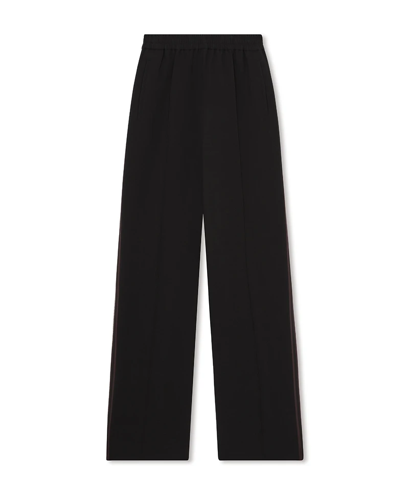 Reiss Women's Side-Stripe Wide-Leg Pants