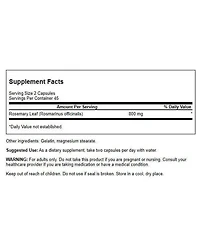 Swanson Full Spectrum Rosemary 400 Miligram Immune Health Support, Natural Formula, Defend Body and Wellness, 90 Capsules