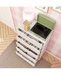 Max and Lily Farmhouse 5 Drawer Dresser.