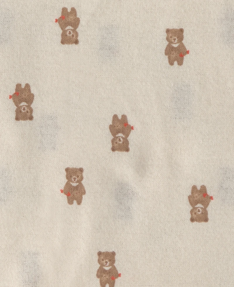 Carter's Baby Boys' and Girls' Bear Receiving Blankets, 4-Pack