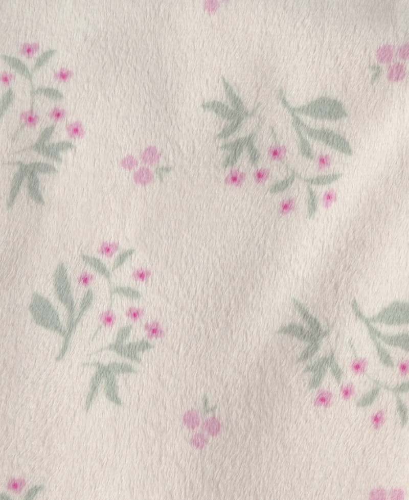 Carter's Baby Girls' Flowers Plush Blanket