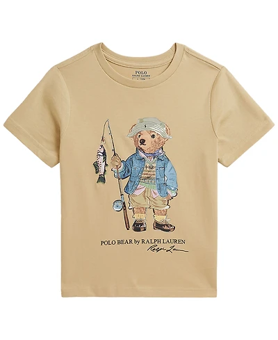 Polo Ralph Lauren Boys' 2T-7 Bear Short-Sleeve T-Shirt