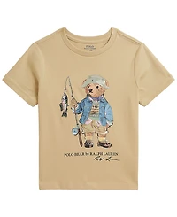 Polo Ralph Lauren Boys' 2T-7 Bear Short-Sleeve T-Shirt