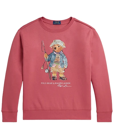 Polo Ralph Lauren Boys' 8-20 Bear Fleece Sweatshirt