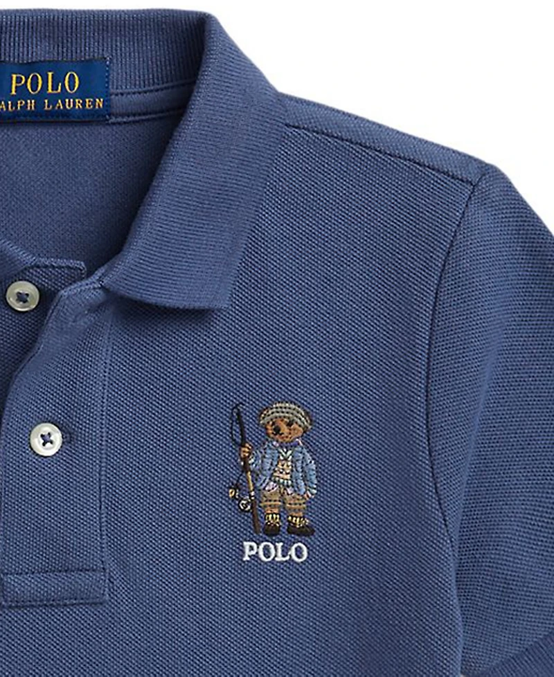 Polo Ralph Lauren Boys' 2T-7 Bear Short-Sleeve Shirt