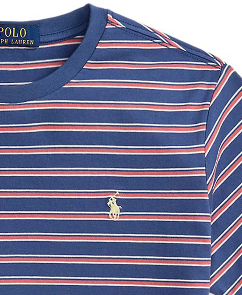 Polo Ralph Lauren Boys' 8-20 Striped Crewneck T-Shirt