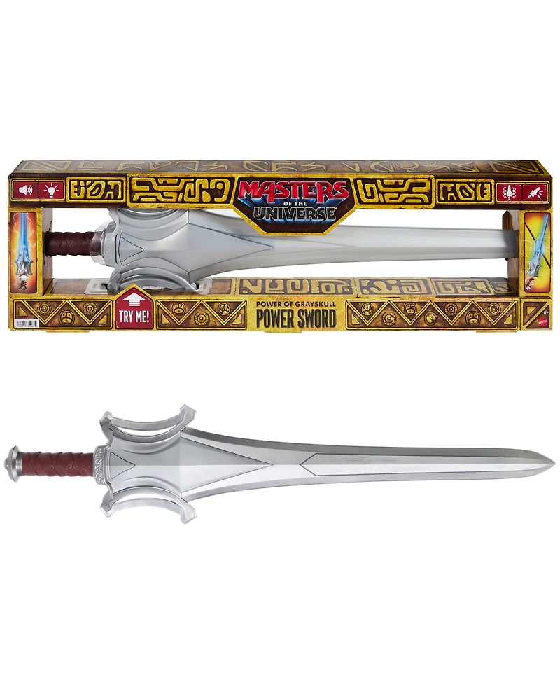 Masters of the Universe Movie Powers Grayskull Sword, Lights, Sounds & Vibration, Role Play Toy