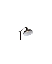 360 Lighting Downbridge Floor Lamp with Usb Charging Port 61" Tall Satin Metal Dome Shade Living Room Reading House