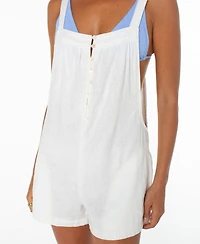 Roxy Women's Sail and Bow Square Neck Romper