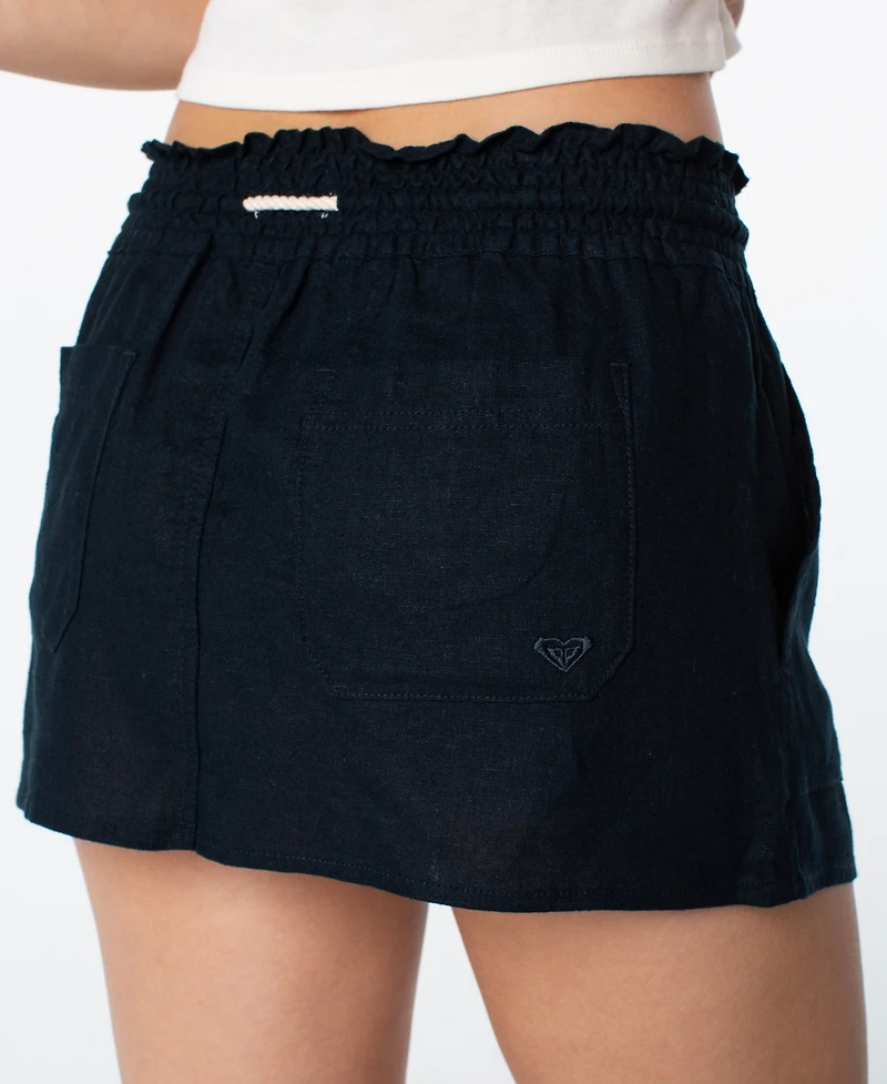 Roxy Women's Oceanside Front Pocket Mini Skirt