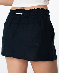 Roxy Women's Oceanside Front Pocket Mini Skirt