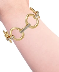 Guess Glass Stone Gold-Tone Bracelet