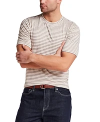 Weatherproof Vintage Men's Dobby Striped Crewneck Shirt