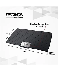 Redmon Pet Partners Large Non-Skid Rubber Precision Digital Pet Weight Scale