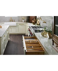 Rev-a-Shelf Wood Trim to Fit Drawer Organizer Insert, 33.13'' x 22'', 4WUT-36-1
