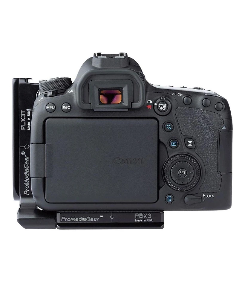ProMediaGear PLX3T Universal 3" L-Bracket/L-Plate for Cameras with Articulating Lcd Screens