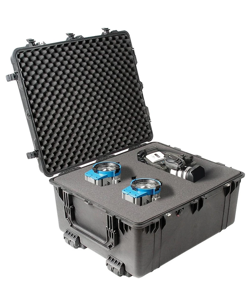 Pelican 1690 Watertight Hard Case with Cubed Foam & Wheels