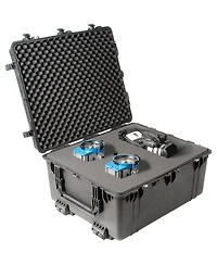 Pelican 1690 Watertight Hard Case with Cubed Foam & Wheels