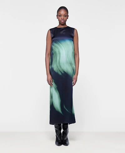 Leem Women's Sleeveless Printed Dress