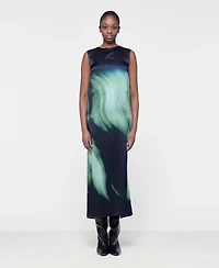 Leem Women's Sleeveless Printed Dress