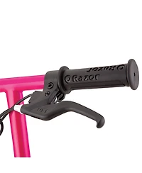 Razor Power Core E100 Electric Scooter w/ Hand Operated Front Brake, Daisy Pink