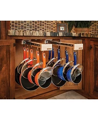 Rev-a-Shelf Pullout Organizer Hooks w/ Ball-bearing Slide System, Gld-W22-sc-7