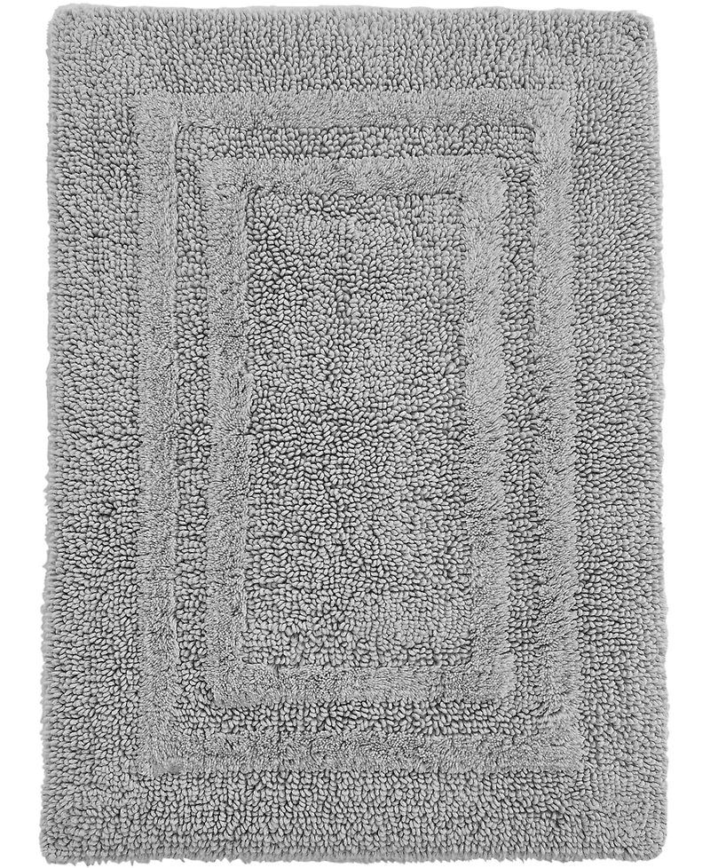 Hotel Collection 100% Cotton Reversible Bath Rug, 18" x 25", Exclusively at Macy's