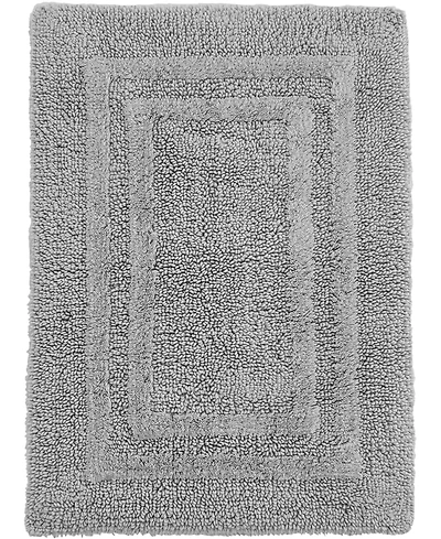 Hotel Collection 100% Cotton Reversible Bath Rug, 18" x 25", Exclusively at Macy's