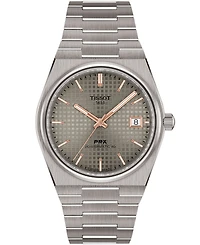 Tissot Unisex Gray Titanium Bracelet Watch, 38mm
