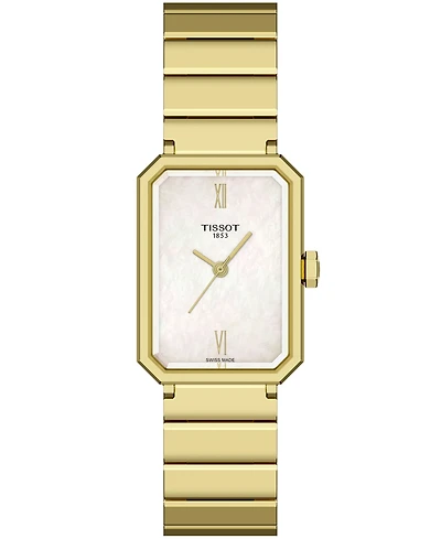Tissot Women's Gold Tone Stainless Steel Watch, 21.80mm