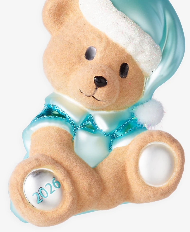 Holiday Lane Baby's First Blue Bear Ornament, Macy's Exclusive