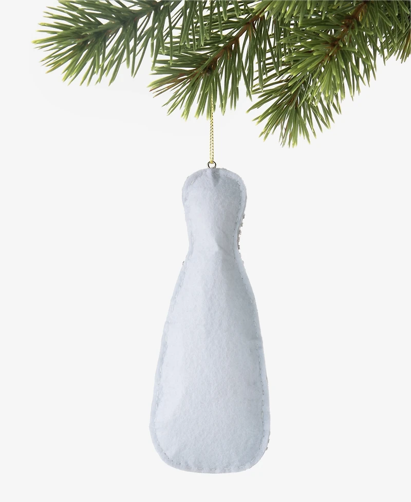 Holiday Lane Beauty Boom Beaded Wine Bottle Ornament, Macy's Exclusive
