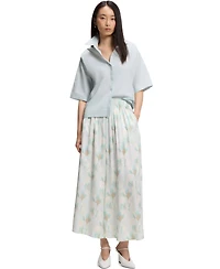 Boss by Hugo Boss Women's Cotton Poplin Relaxed-Fit Blouse