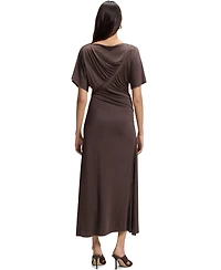 Boss by Hugo Women's Slim-Fit Gathered Detail Jersey Dress