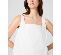 French Connection Women's Sleeveless Cotton Mini Dress