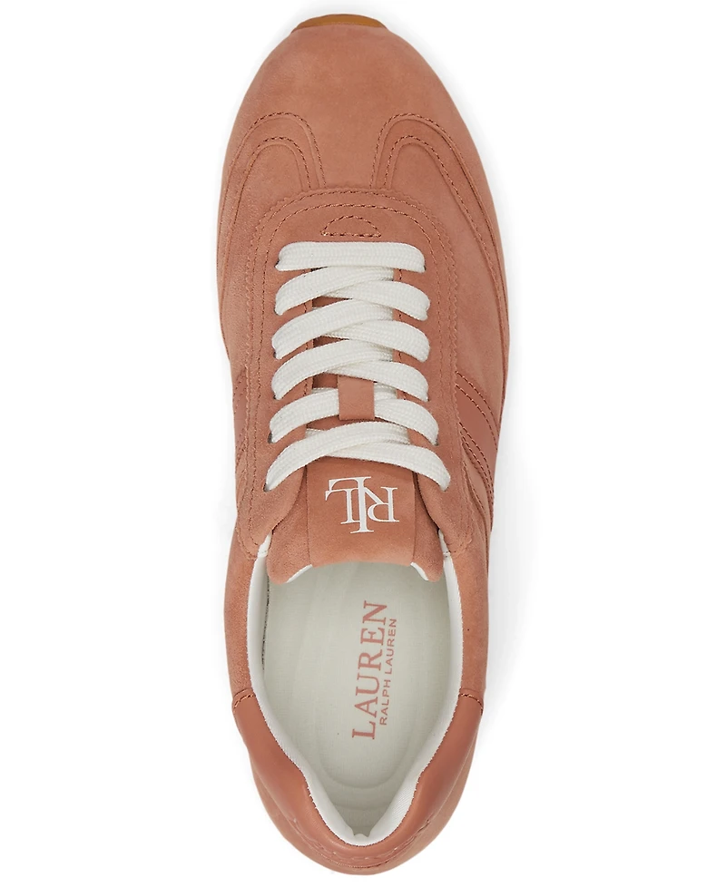 Lauren Ralph Women's Dani Low-Profile Round Toe Sneakers