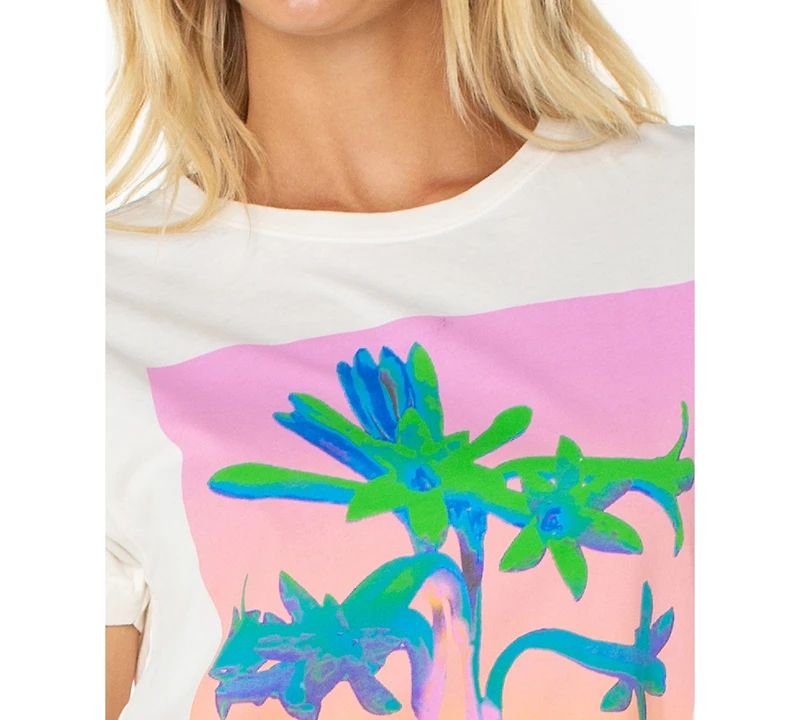 Roxy Women's Tuberose Graphic Crewneck T-Shirt