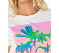 Roxy Women's Tuberose Graphic Crewneck T-Shirt