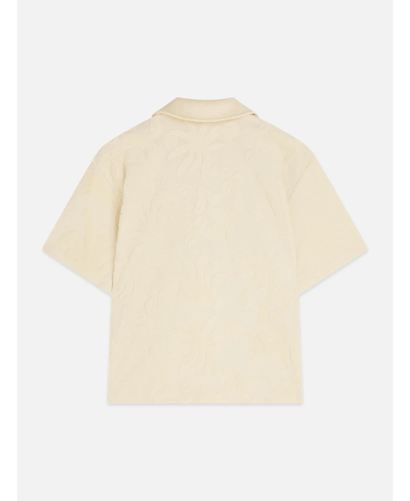 Scotch & Soda Women's Towelling Short Sleeved Shirt
