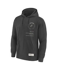 Fanatics Men's Gray San Antonio Spurs Future Ground Info Elements Premium Pullover Hoodie