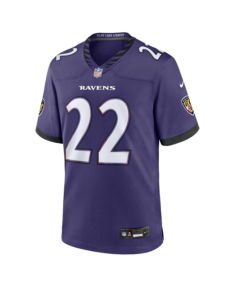 Nike Men's Derrick Henry Purple Baltimore Ravens Team Game Jersey