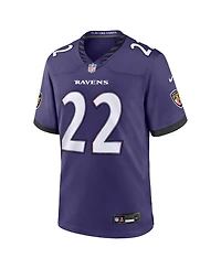 Nike Men's Derrick Henry Purple Baltimore Ravens Team Game Jersey