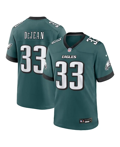 Nike Men's Cooper DeJean Midnight Green Philadelphia Eagles Team Game Jersey