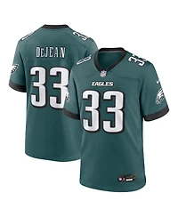 Nike Men's Cooper DeJean Midnight Green Philadelphia Eagles Team Game Jersey
