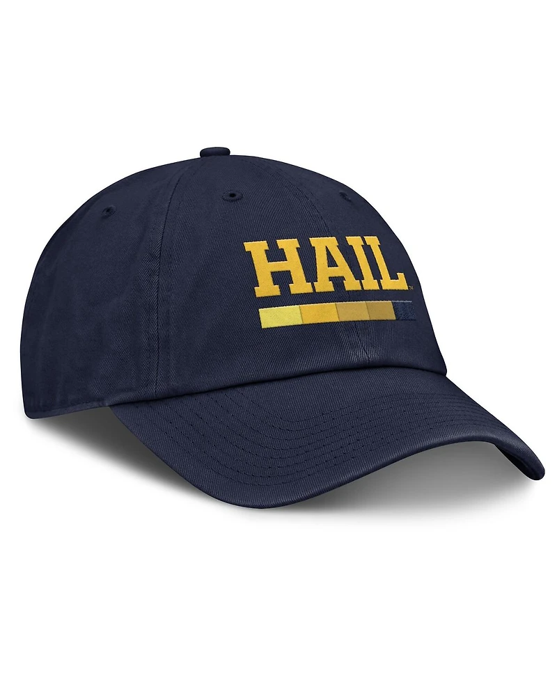 Jordan Men's Navy Michigan Wolverines Club Campus Adjustable Hat