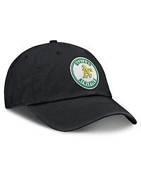 Nike Men's Black Oakland Athletics Cooperstown Collection Club Adjustable Hat