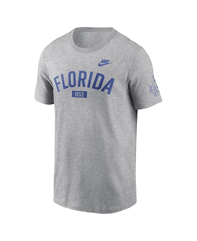 Nike Men's Heather Gray Florida Gators Legacy Arch T-Shirt
