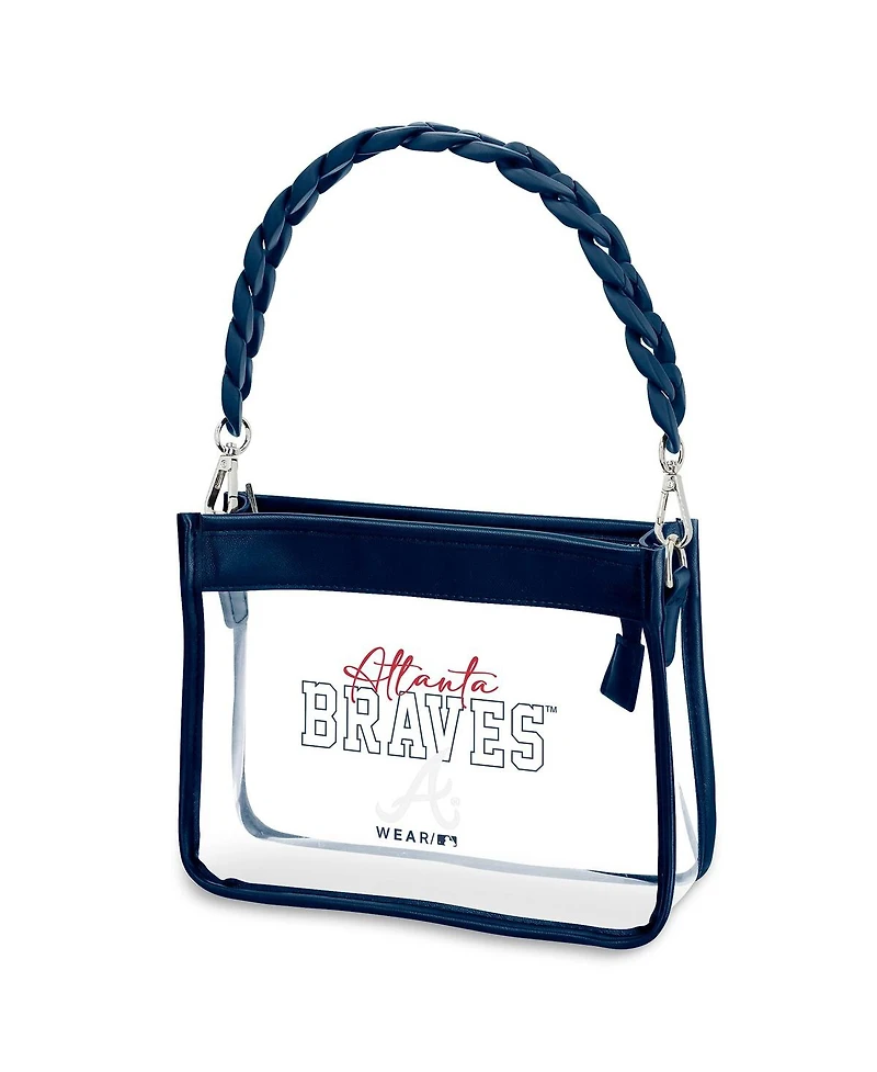 Wear by Erin Andrews Atlanta Braves Plastic Chain Mini Crossbody Bag